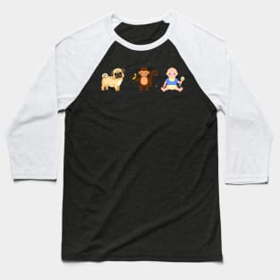 PuppyMonkeyBaby Shirt Baseball T-Shirt